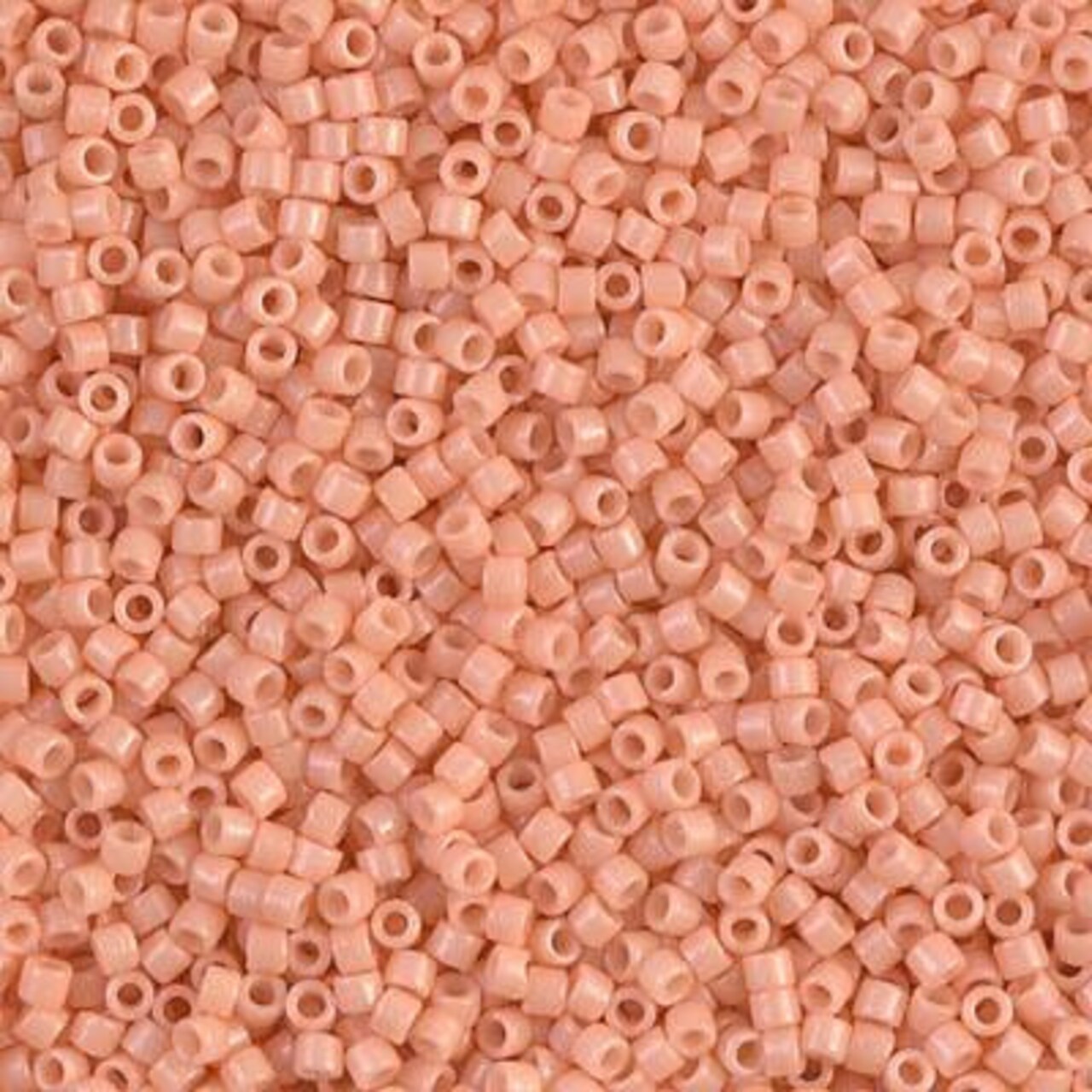 Miyuki Delica Bead 11/0, DB2111, Duracoat Opaque Tea Rose, 5 grams